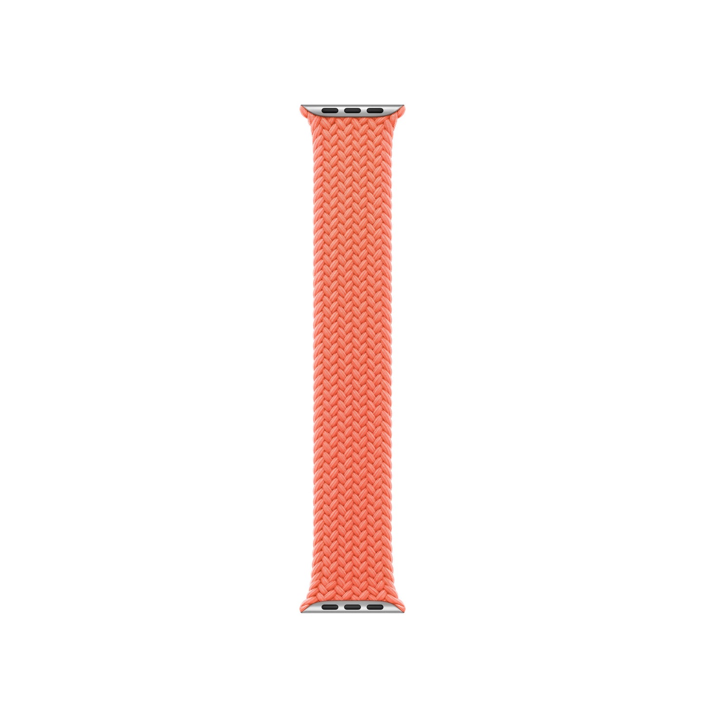 Tangerine Braided Solo Loop Apple Watch Band