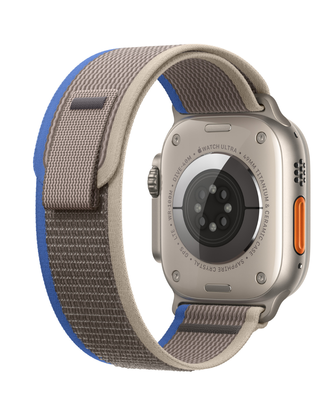Gray-Ink Blue Trail Loop Apple Watch Band