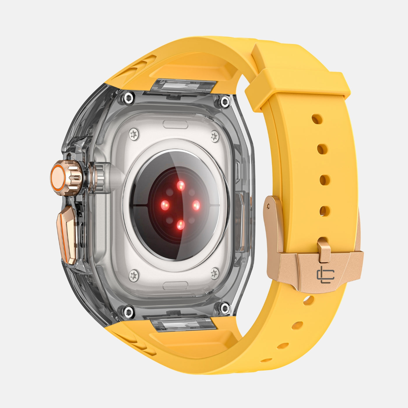 Yellow ONLYE Elite Modification for Apple Watch