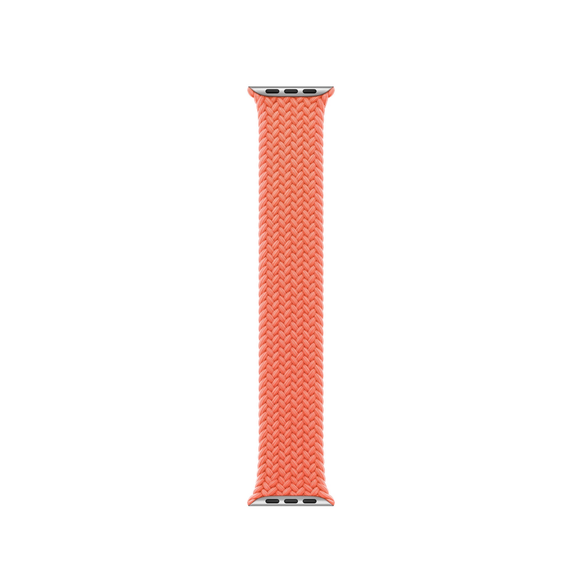 Tangerine Braided Solo Loop Apple Watch Band