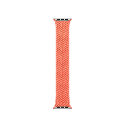 Tangerine Braided Solo Loop Apple Watch Band