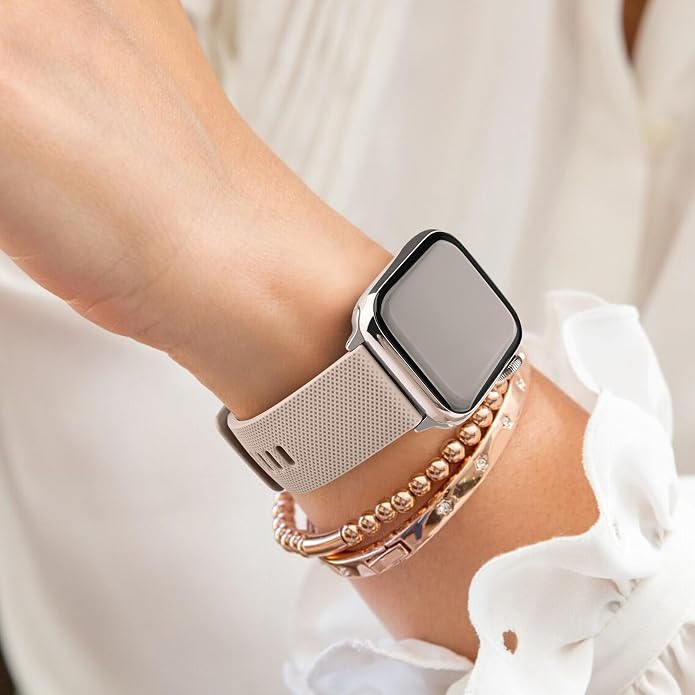 Milk Tea Soft Silicone Strap Apple Watch Band