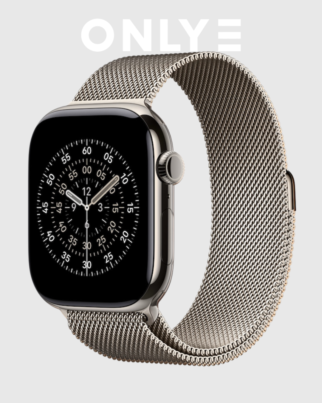 Natural Milanese Loop Apple Watch Band