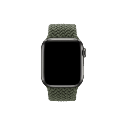 Inverness Green Braided Solo Loop Apple Watch Band