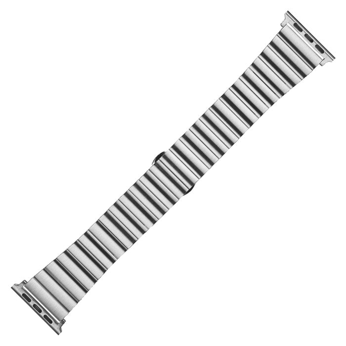 Silver Link Bracelet Apple Watch Band