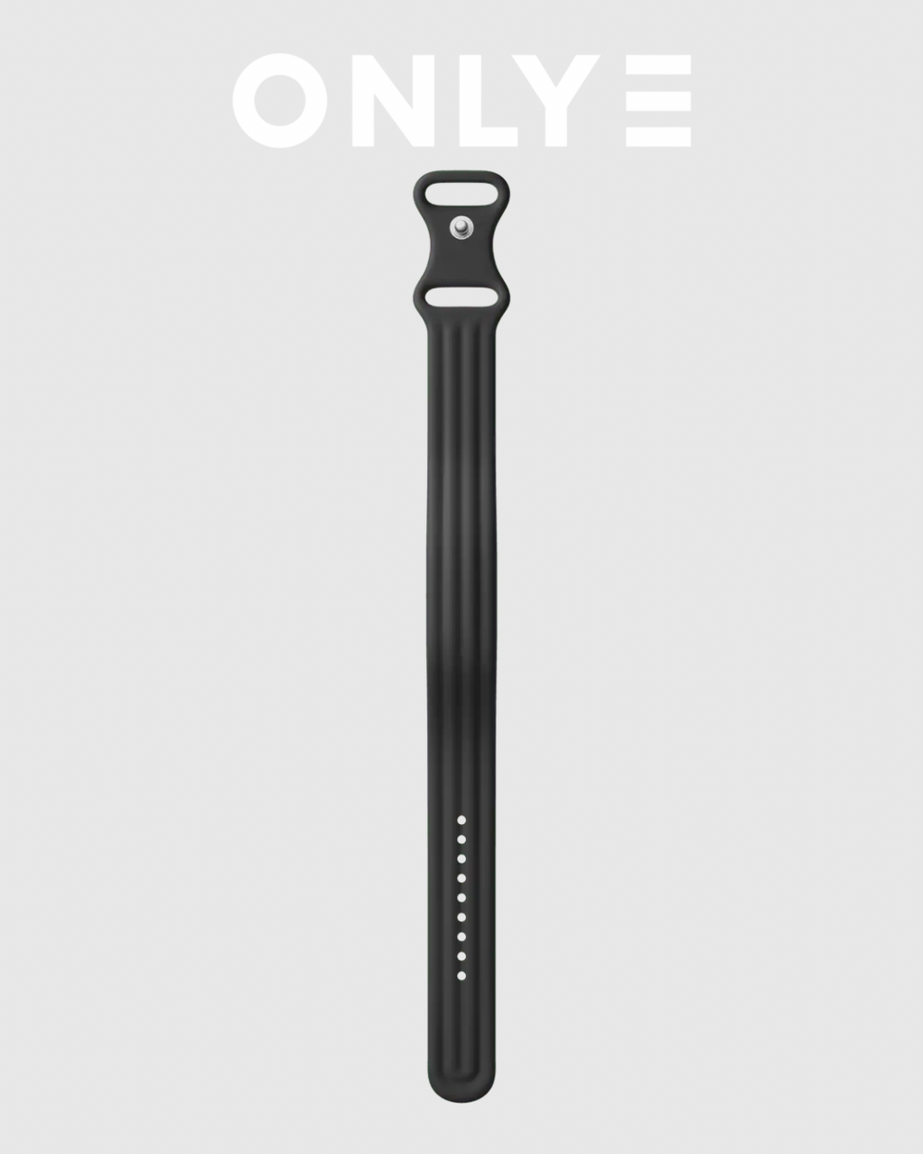 Obsidian Google Fitbit Air Active Silicone Band