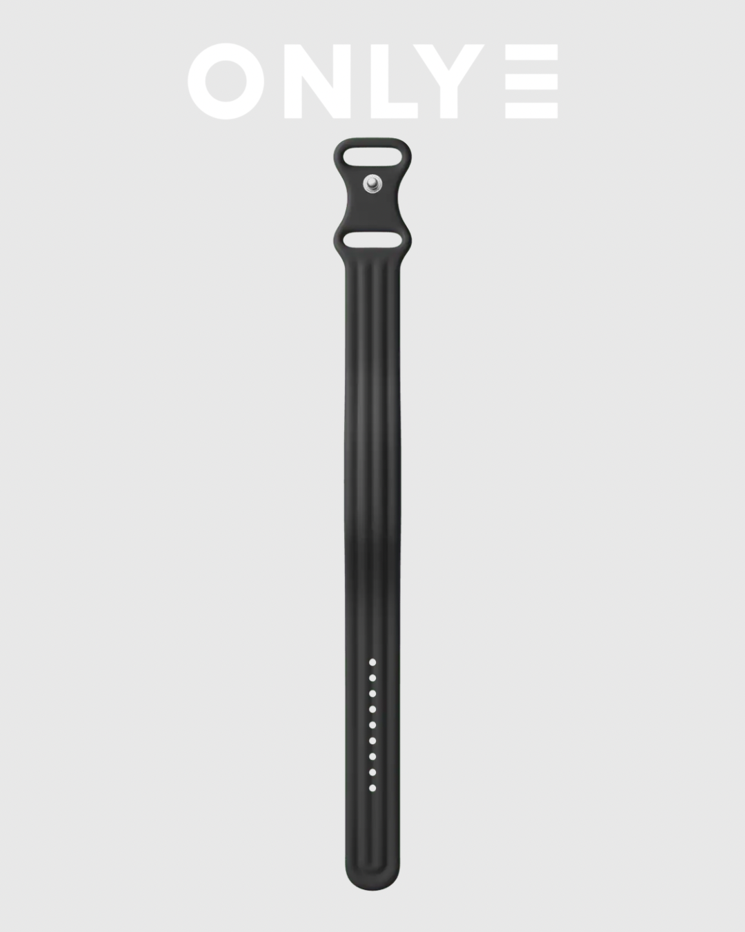 Obsidian Google Fitbit Air Active Silicone Band