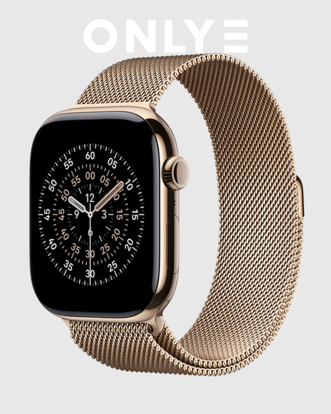 Gold Milanese Loop Apple Watch Band