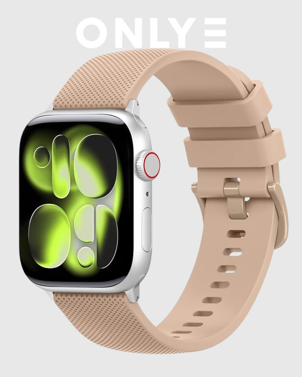 Milk Tea Soft Silicone Strap Apple Watch Band