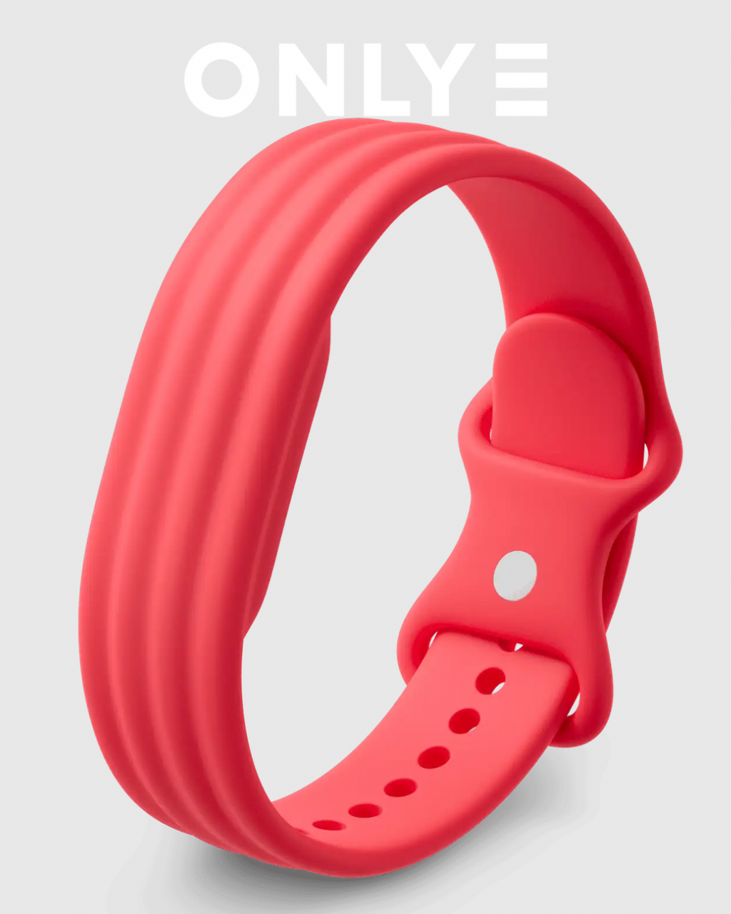 Berry Google Fitbit Air Active Silicone Band