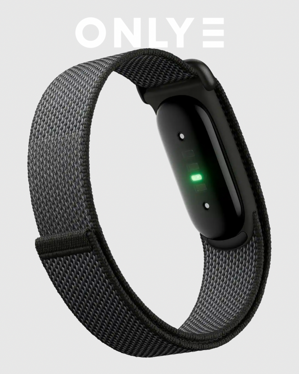 Obsidian Google Fitbit Air Nylon Performance Loop Band