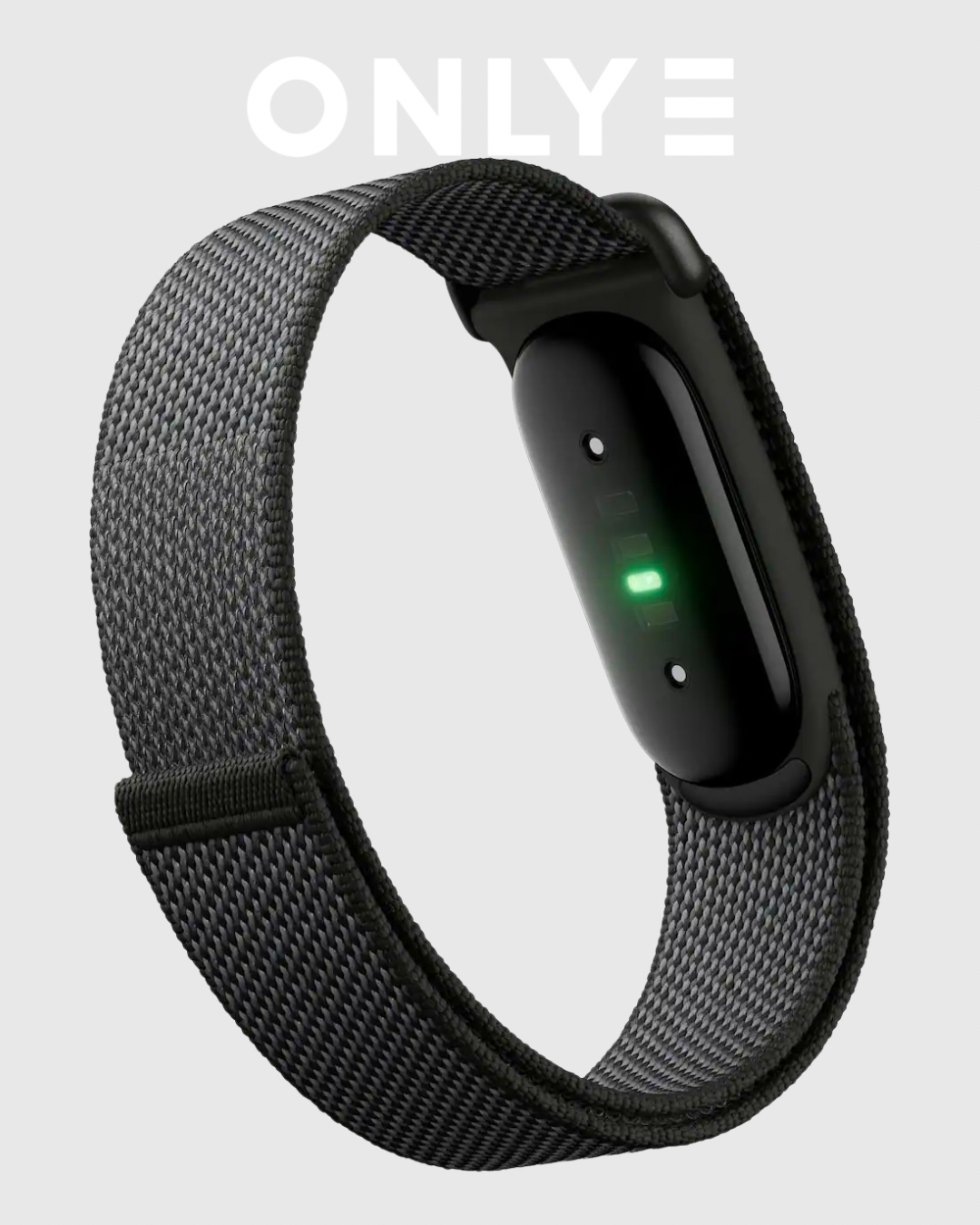 Obsidian Google Fitbit Air Nylon Performance Loop Band