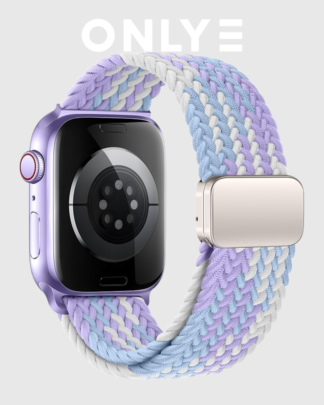 Violet Braided Solo Loop Apple Watch Band