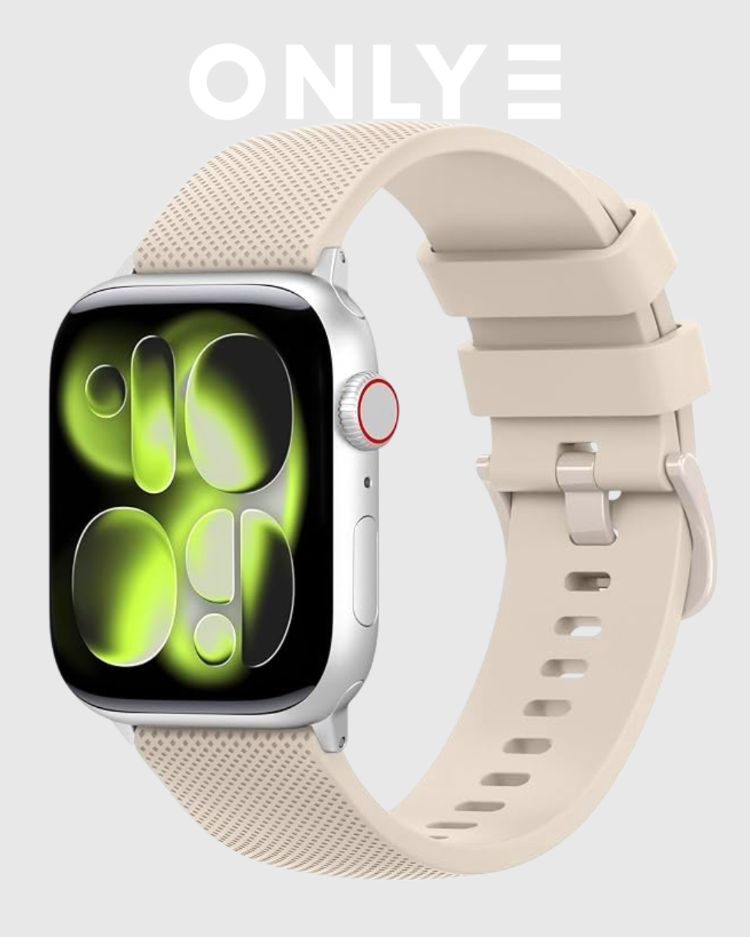 Starlight Soft Silicone Strap Apple Watch Band