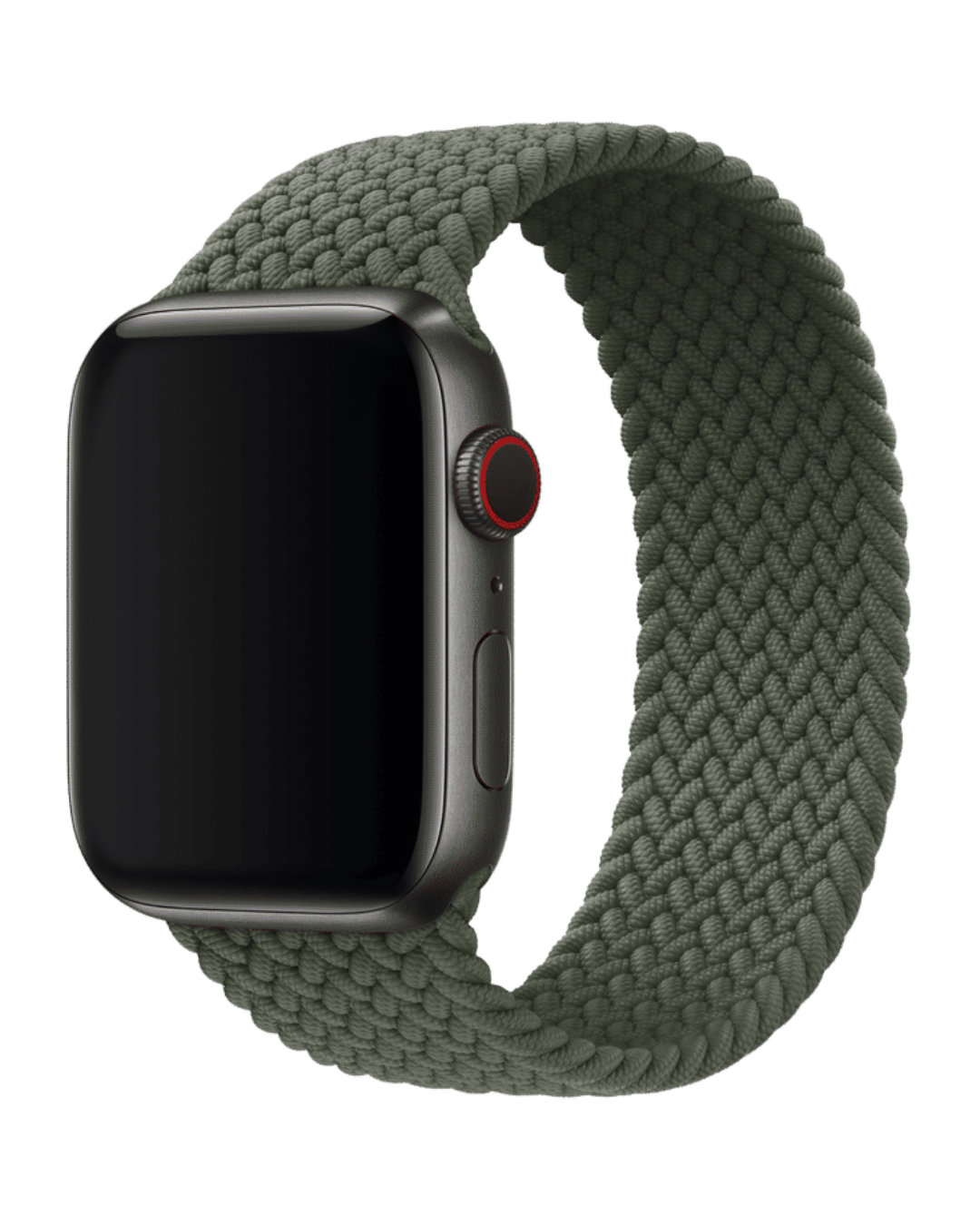 Inverness Green Braided Solo Loop Apple Watch Band