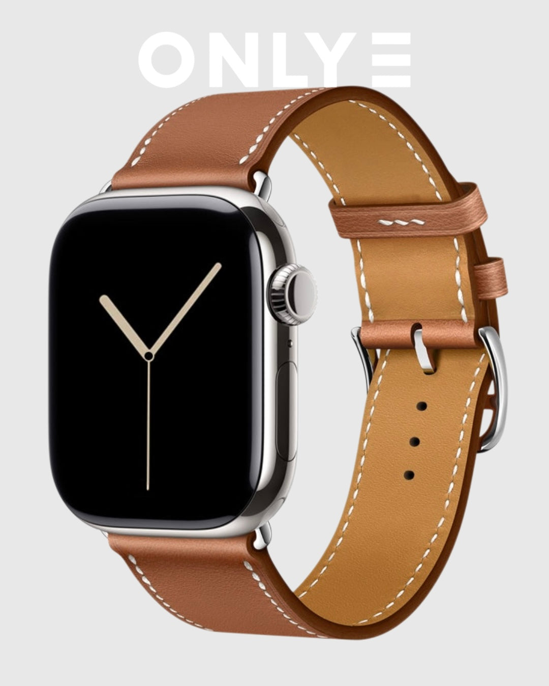 ONLYE Leather Apple Watch Band