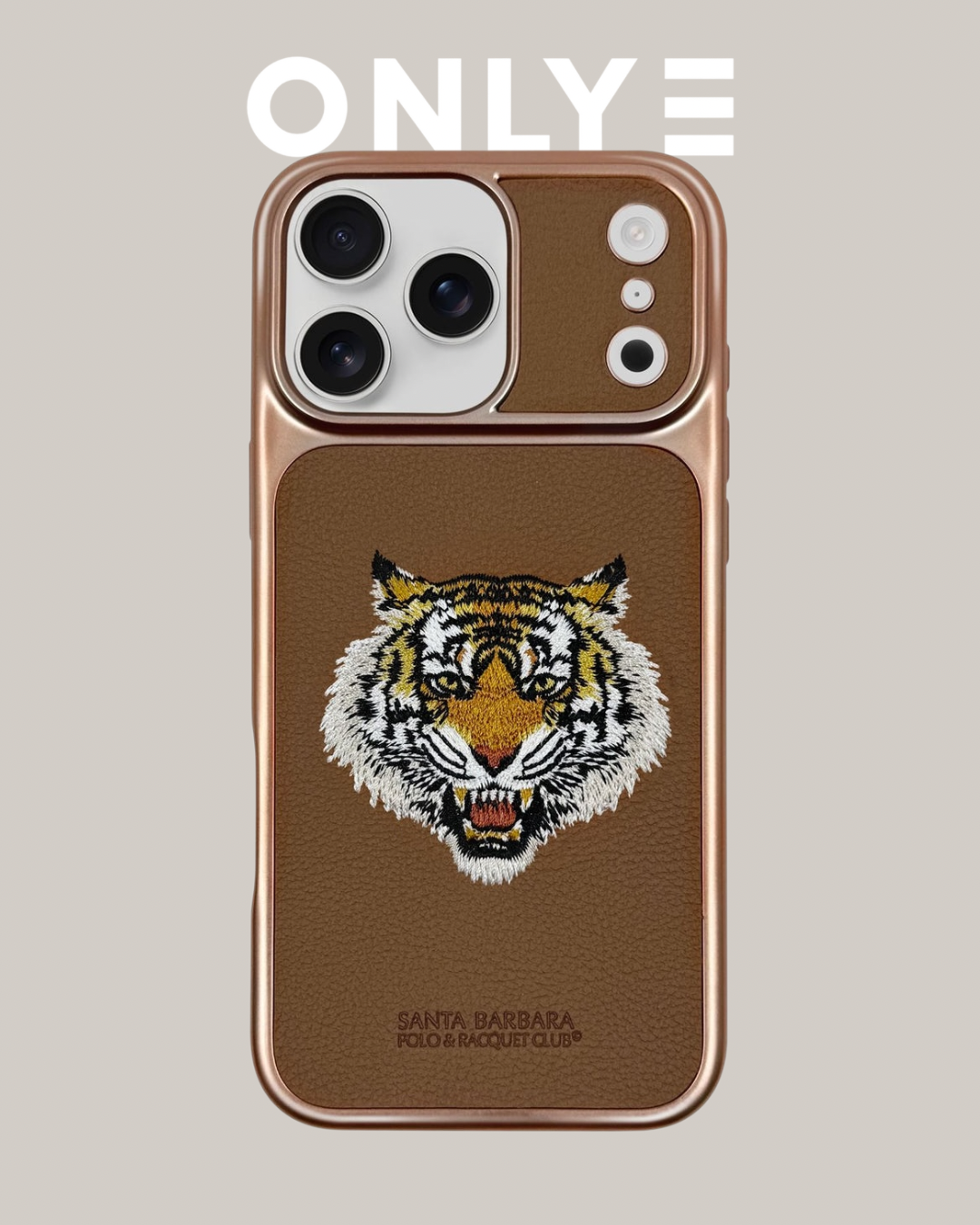 Santa Barbara Savanna Tiger Case Brown