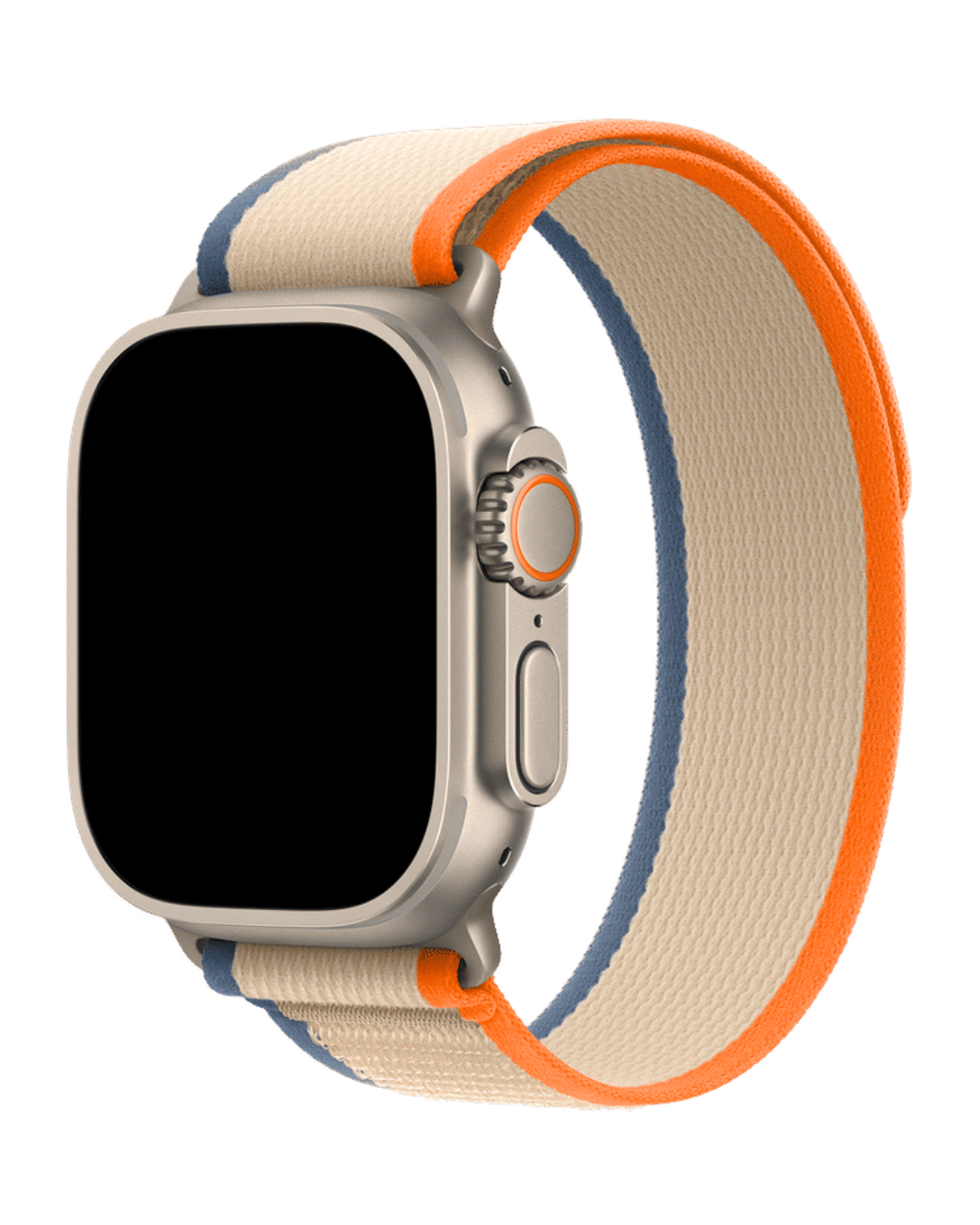 Orange-Beige Trail Loop Apple Watch Band