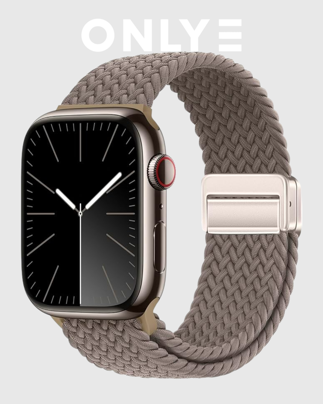 Clay Braided Solo Loop Apple Watch Band