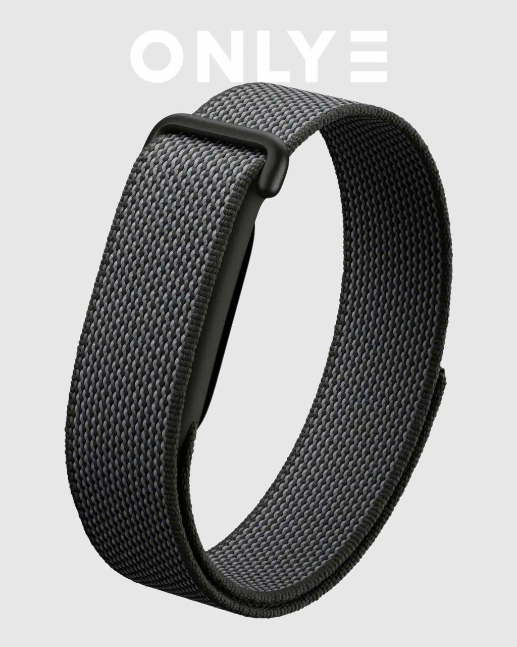Obsidian Google Fitbit Air Nylon Performance Loop Band