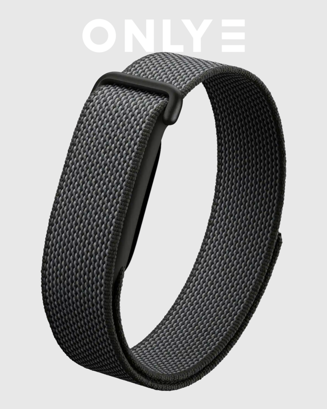Obsidian Google Fitbit Air Nylon Performance Loop Band