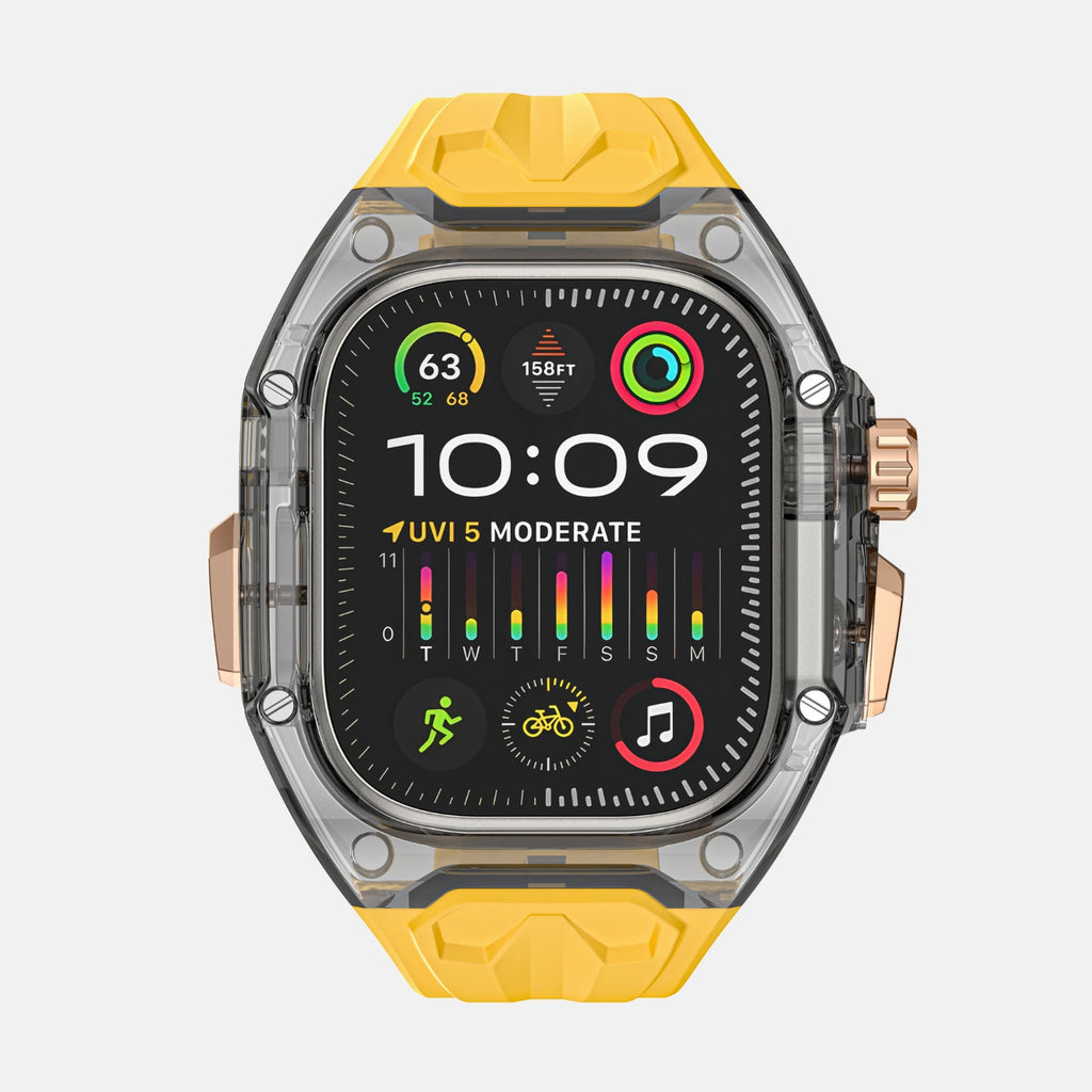 Yellow ONLYE Elite Modification for Apple Watch