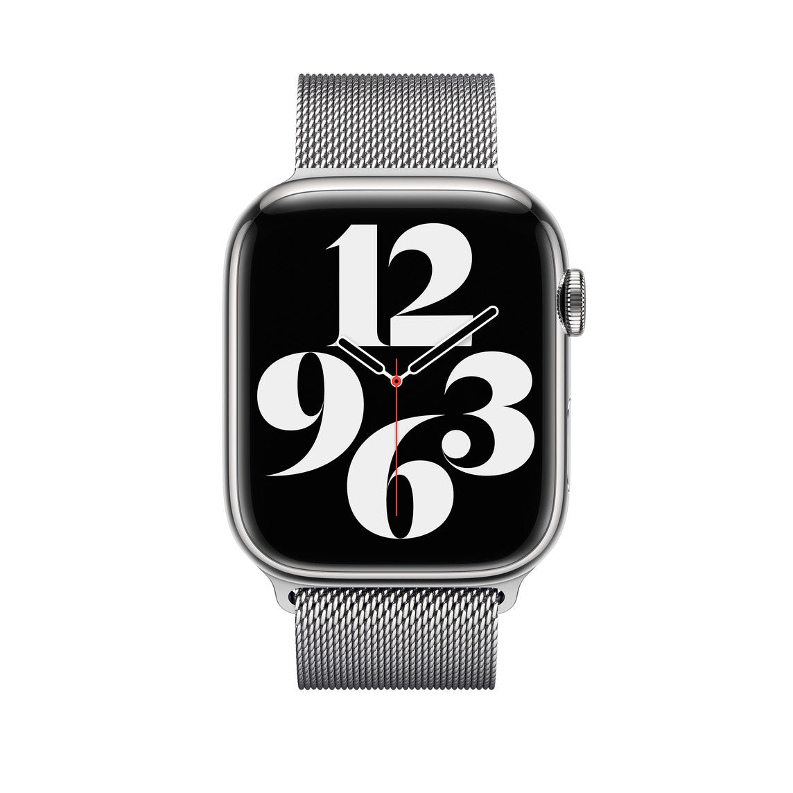 Silver Milanese Loop Apple Watch Band