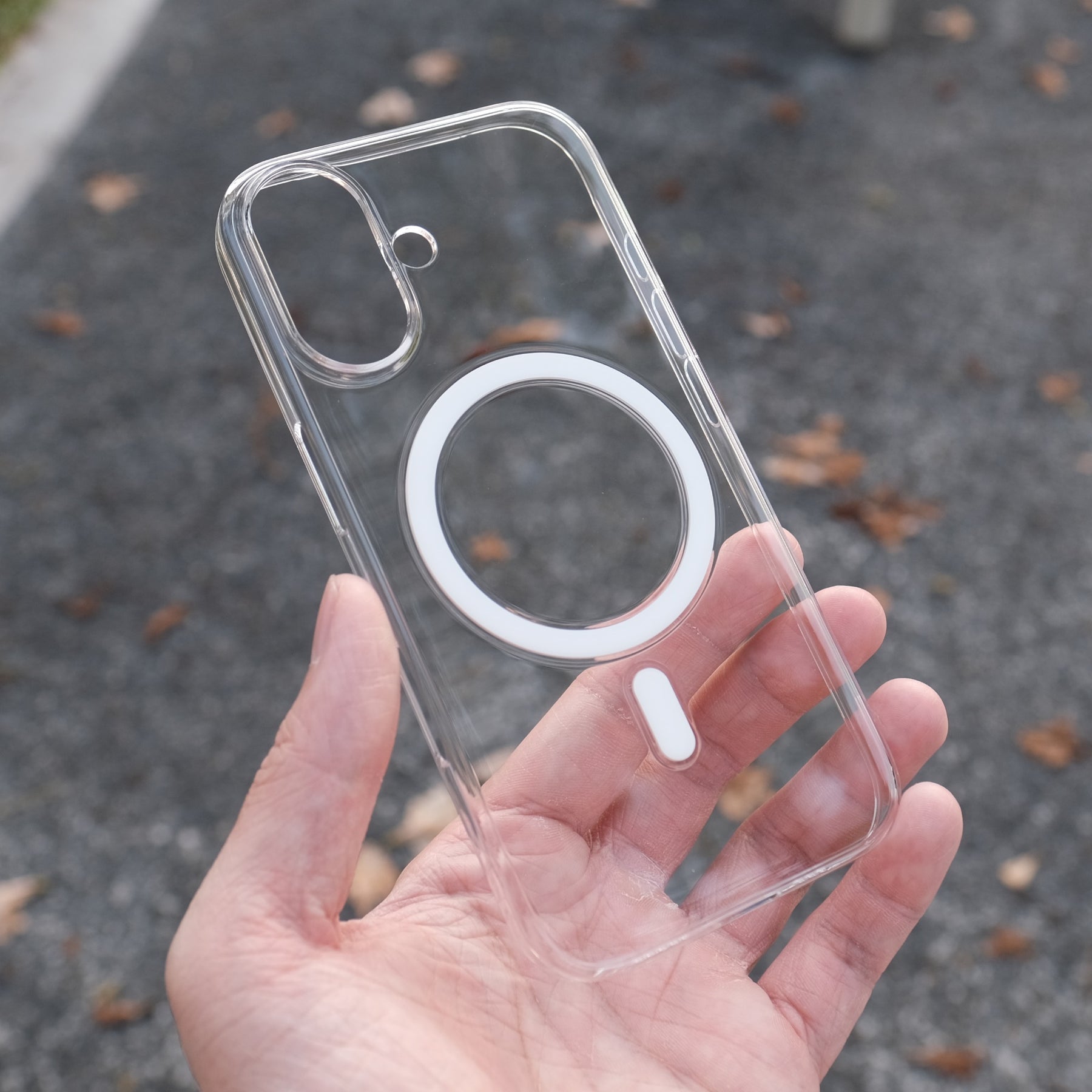 Anti-Yellow iPhone MagSafe Clear Case